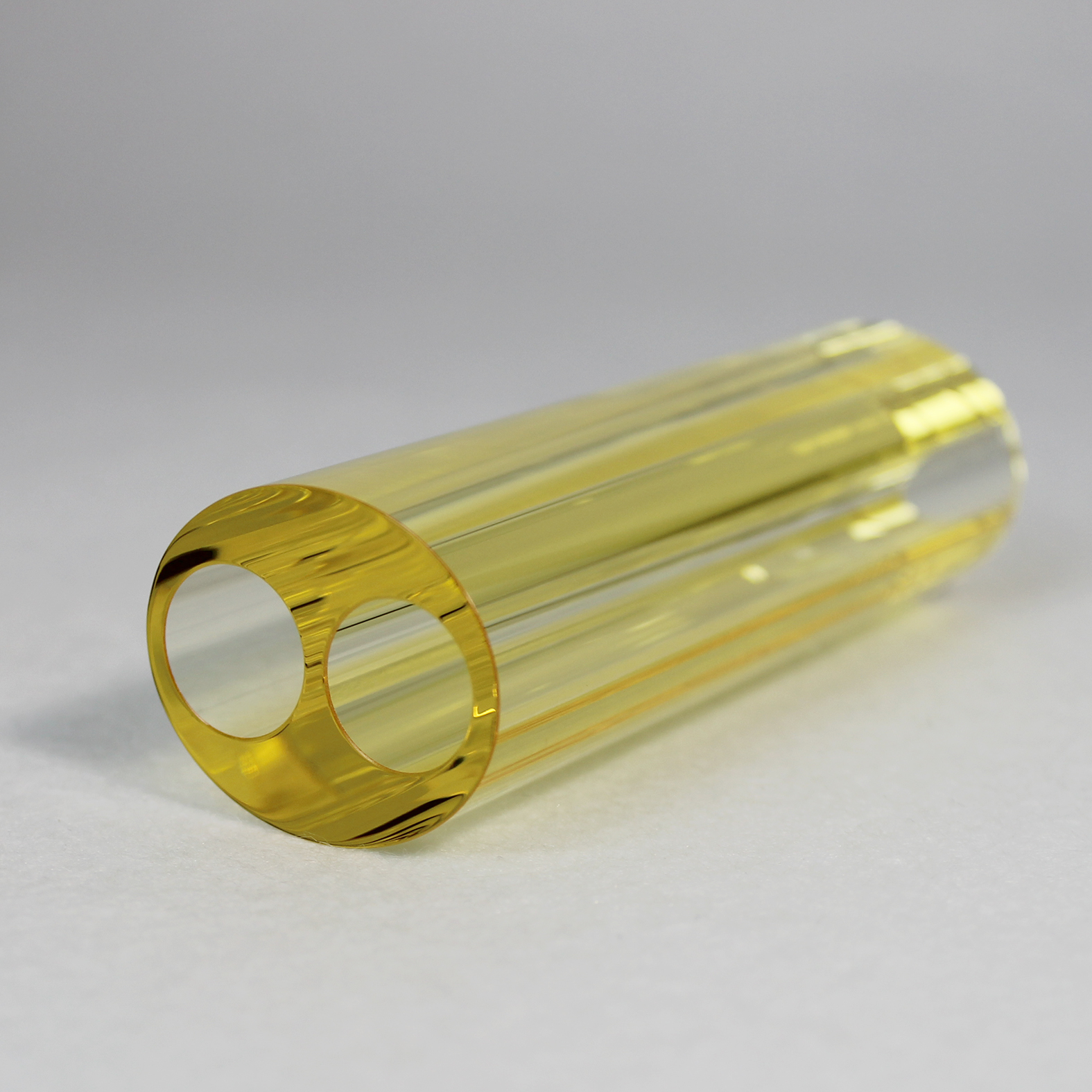 Samarium Doped Quartz Glass Laser Cavity Filter Two Holes Laser Flow Tubes