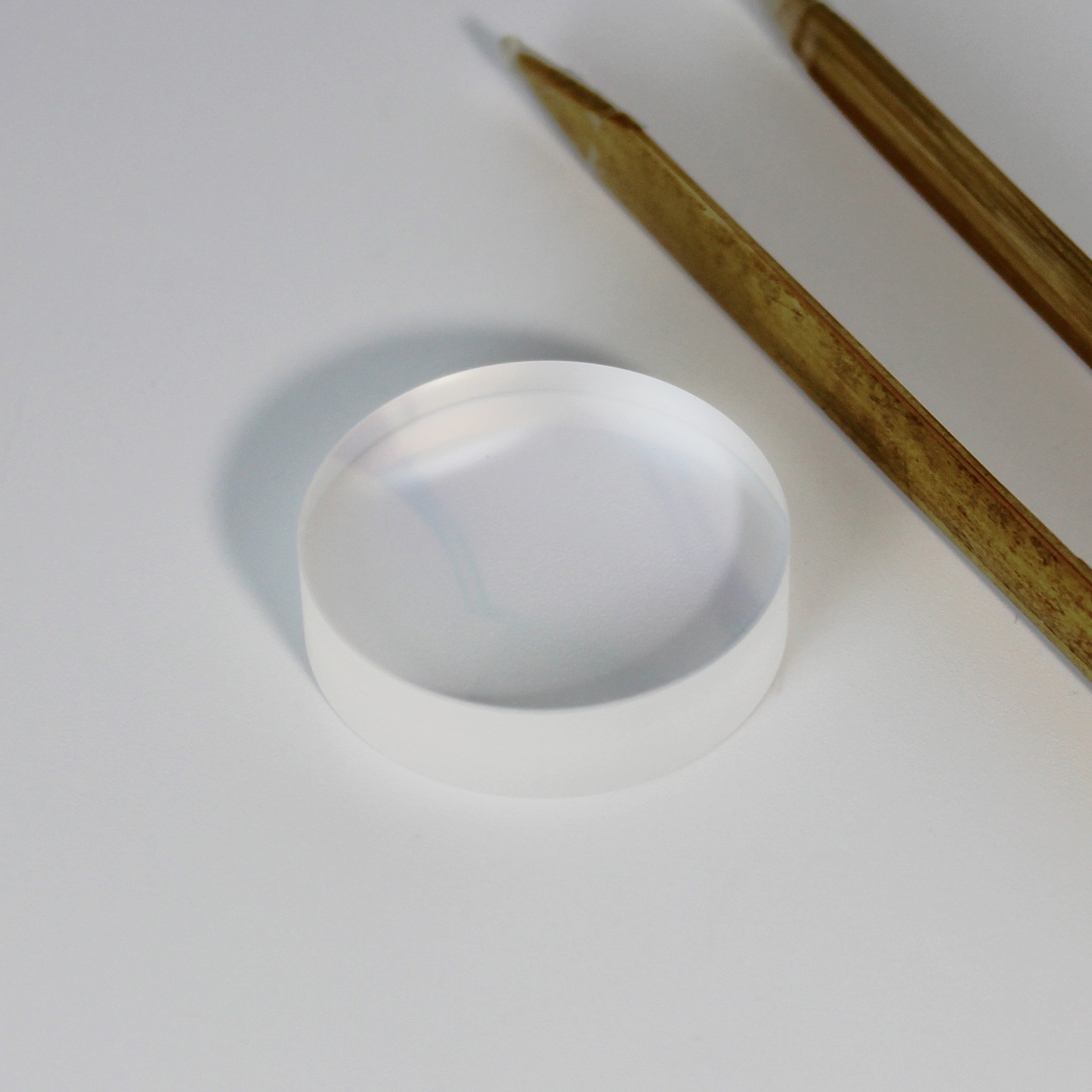 China Factory OEM Optical Glass H-FK61 Diameter 30mm Bi-Convex Lens