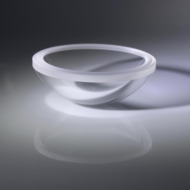 Tempered glass dome lens | VY Optoelectronics Co.,Ltd.
