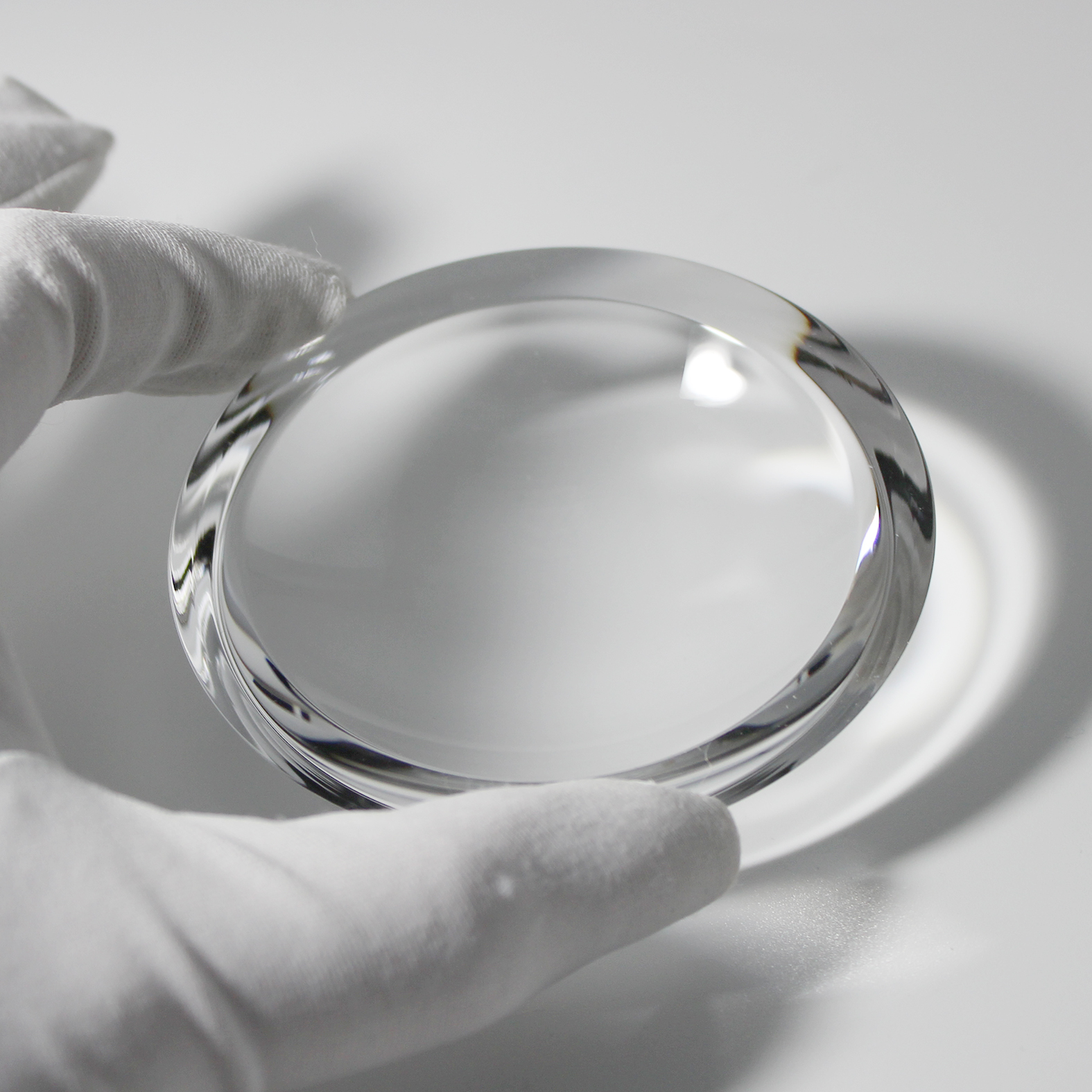 OEM ODM Quartz Glass Whole Surface Polished Dome Top Hemispherical Dome Lens