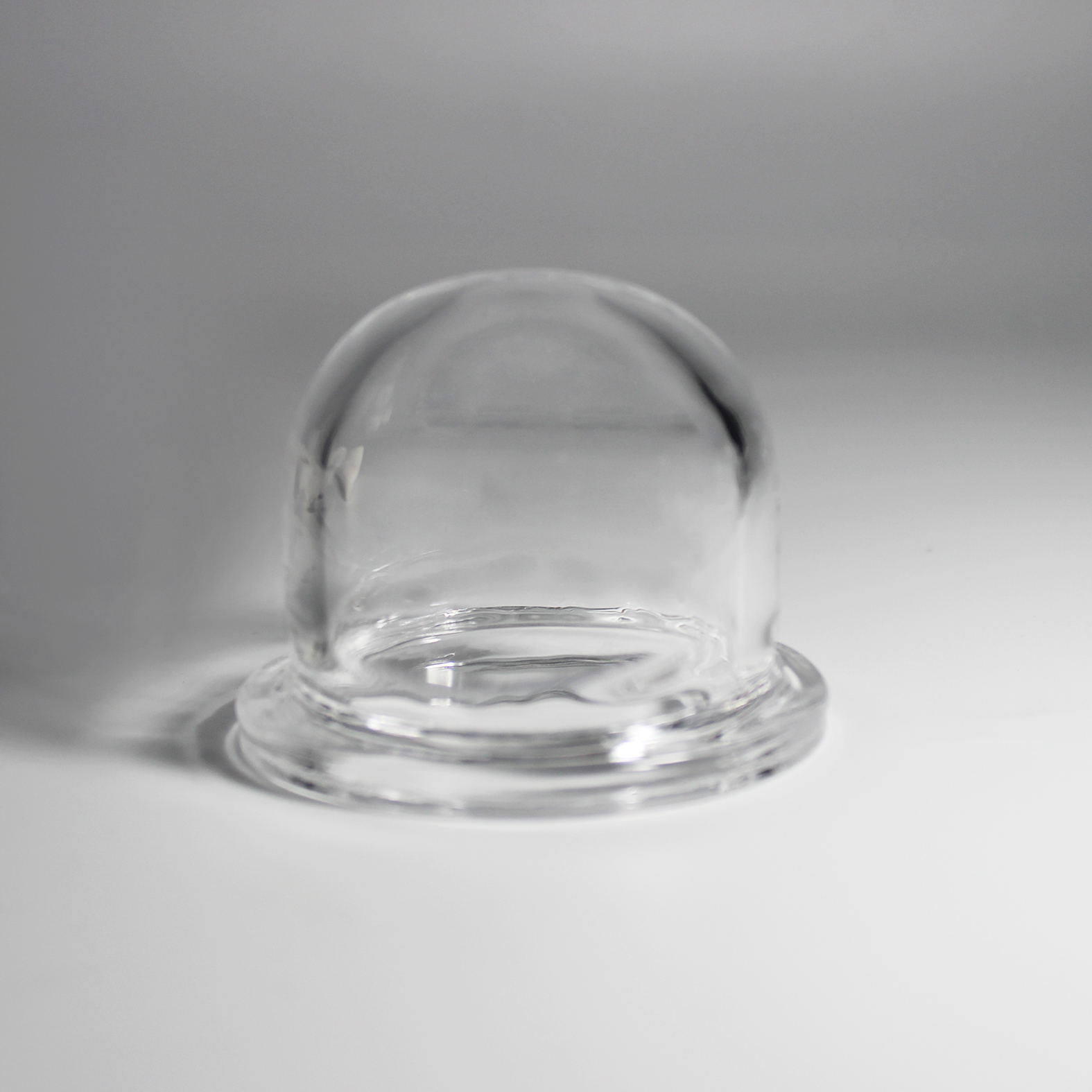 Underwater Camera Customized Optical Quartz Glass Flange Hyper Hemispherical Dome Ports Lens