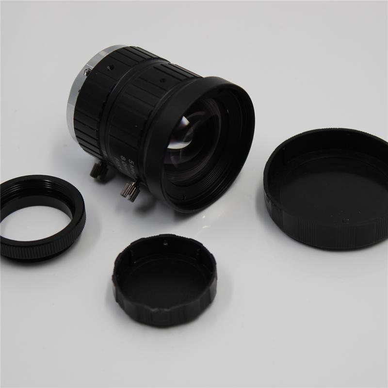 C-Mount 8.0mm Fixed Focal Megapixel CCTV Lens from China factory