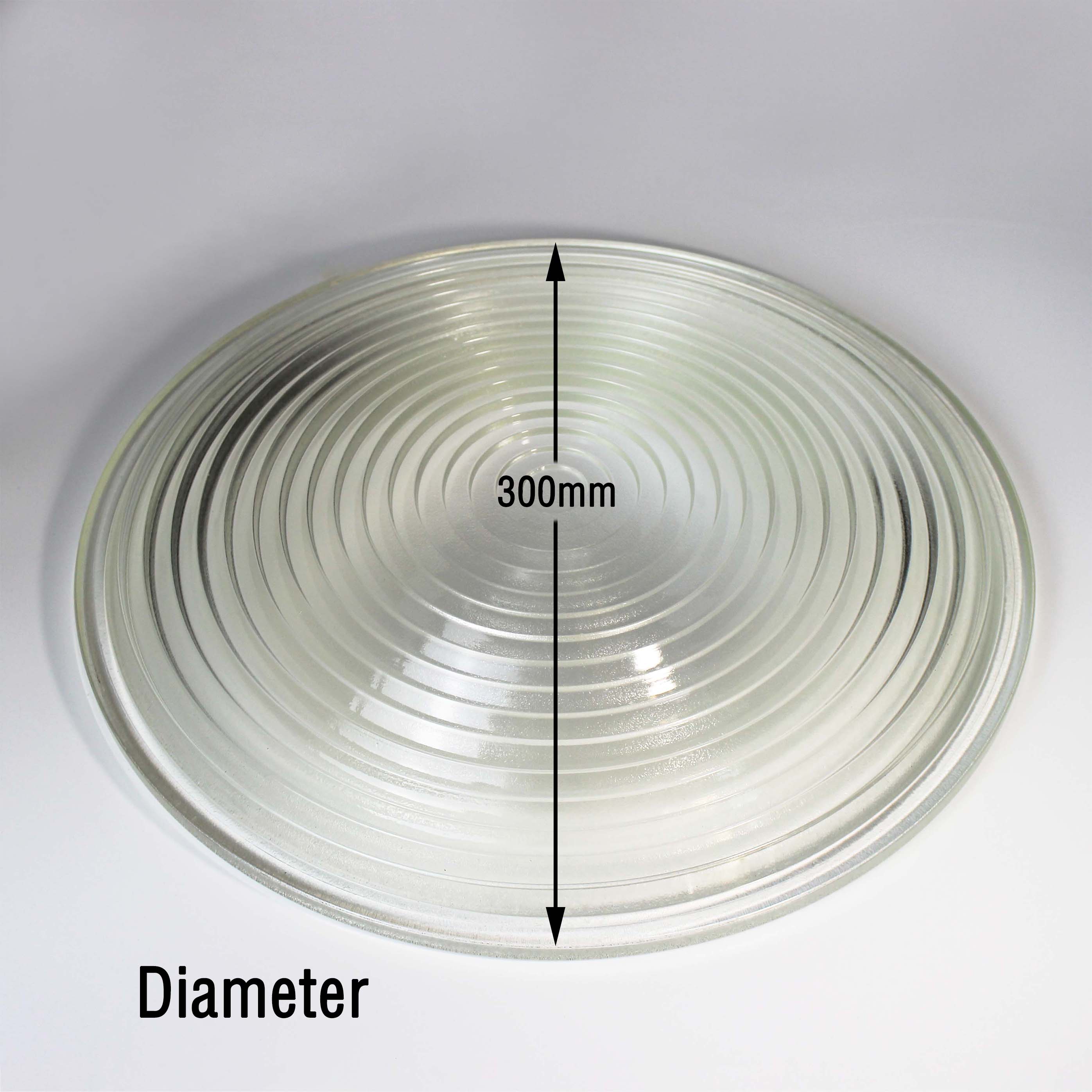 Factory Customize Hot Sales Optical Glass Fresnel Lens Large Size Diameter 300mm