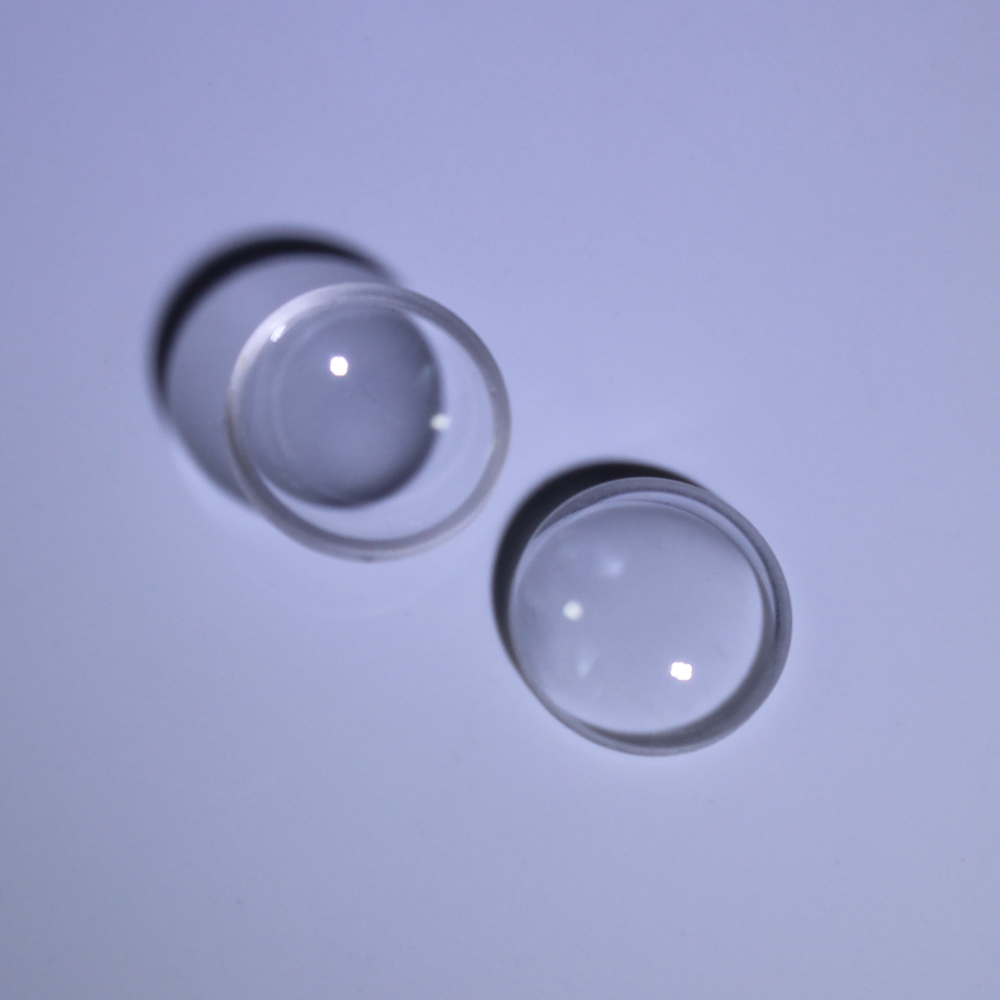 Optical Glass Round Cover K9/ Bk7 Quartz Sapphire Dome Lens for Camera