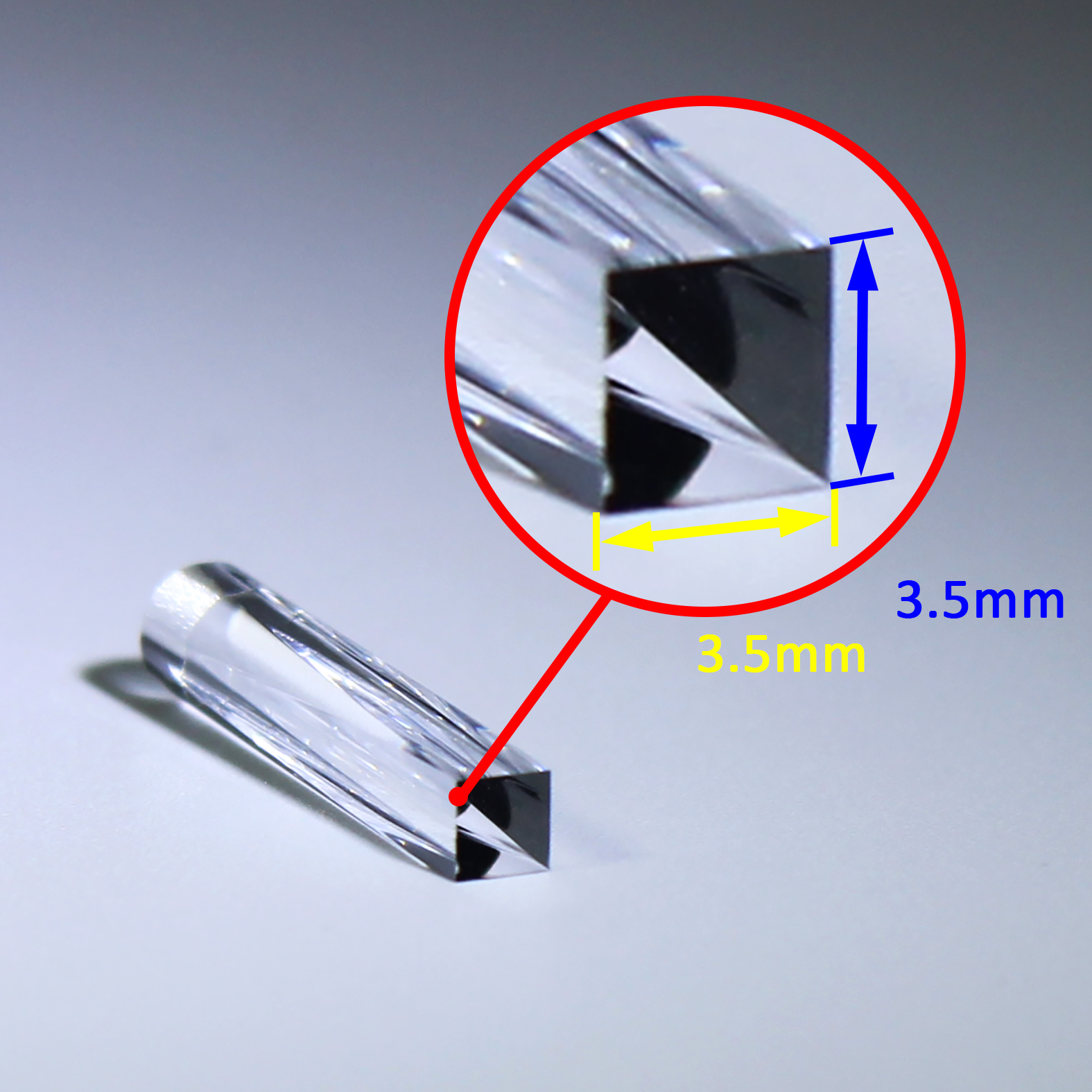 Optical High Transmittance Customized Rod Cylindrical Lens with AR Coating