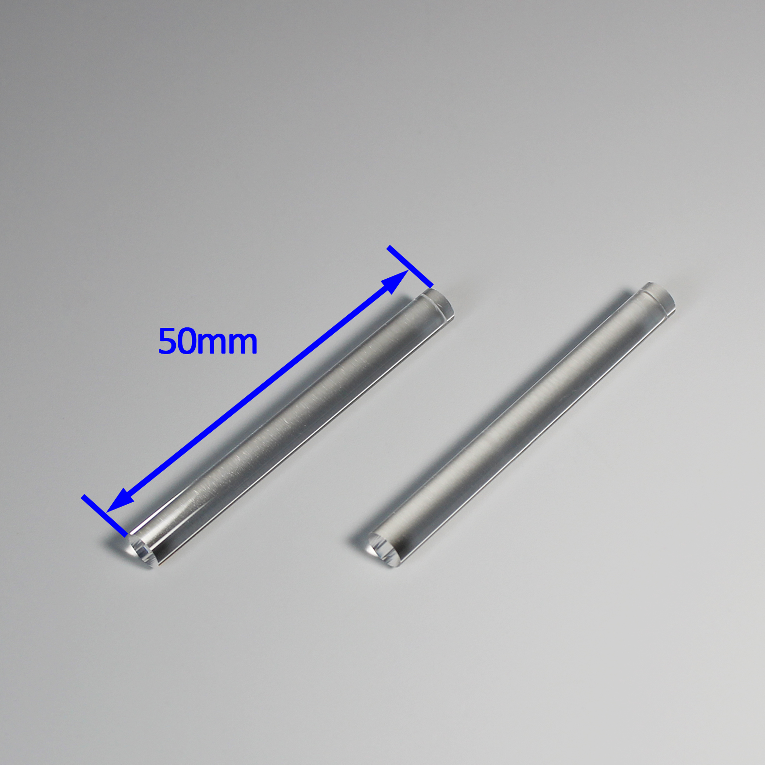 High Temperature Resistant Quartz Glass Transparent Light Guide Rod