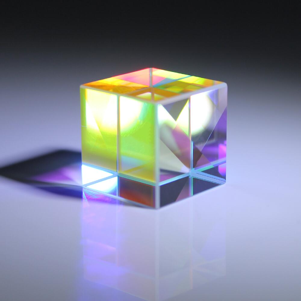 25mm Optical Glass X-Cube Prism RGB Dispersion Prisms
