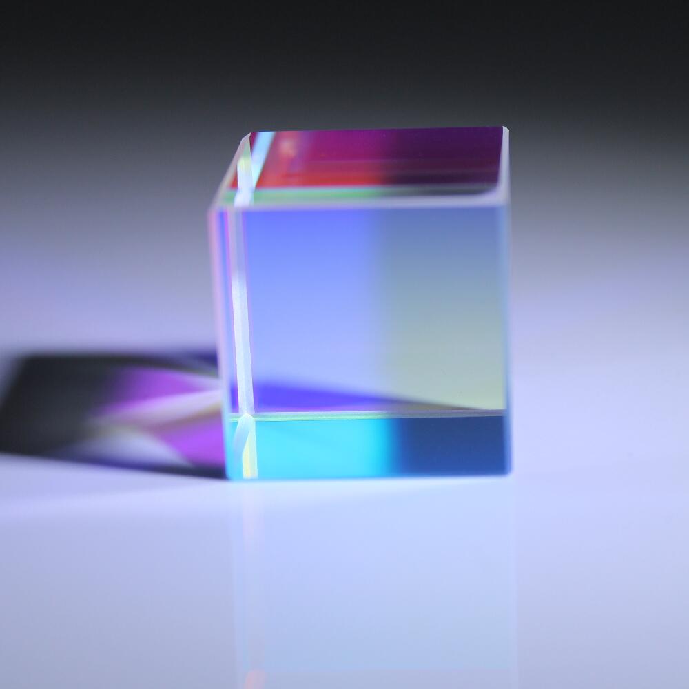 25mm Optical Glass X-Cube Prism RGB Dispersion Prisms