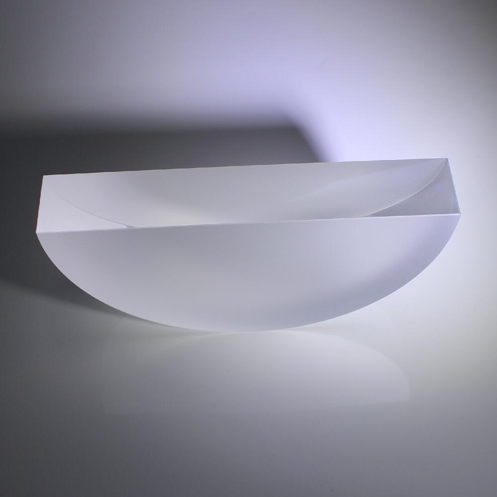 Optical Glass Half Round Cylindrical Lens Fused Silica BK7 Cylindrical Lens