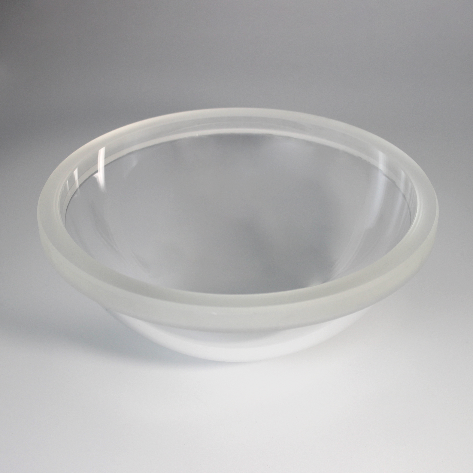 Changchun VY Optics Factory Customized Subsea Camera Protection K9 Sapphire Glass Flange Dome Lens