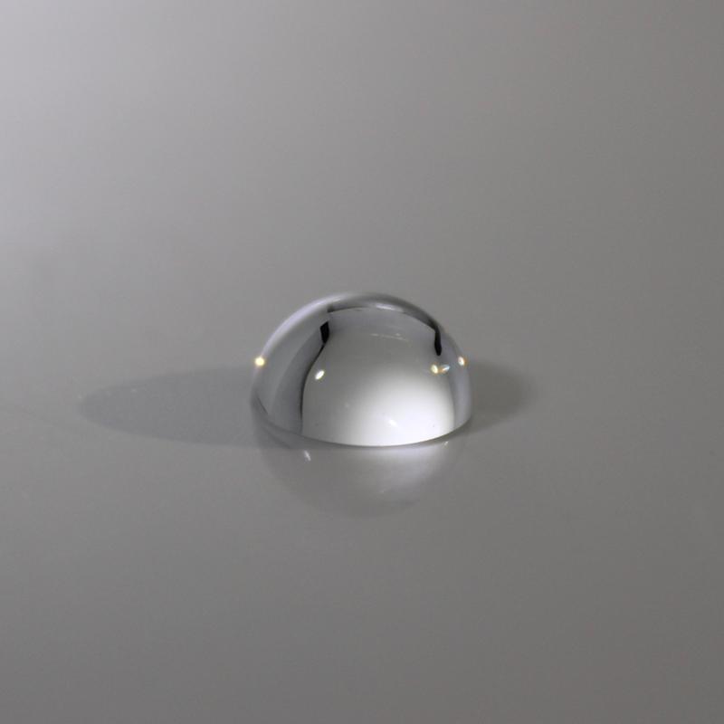 Optical H-K9L glass Half Ball Lenses for LED Industry