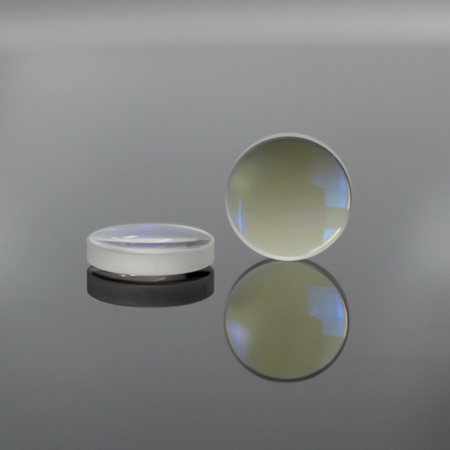 Coated Sapphire Quartz BK7 Spherical Optical Laser Double-Convex Lenses