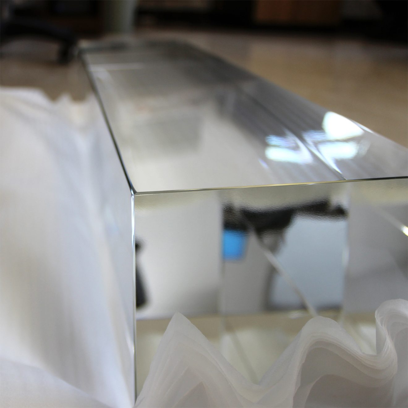 China supplier optical glass cuboid prism custom length 6096mm bk7 ...