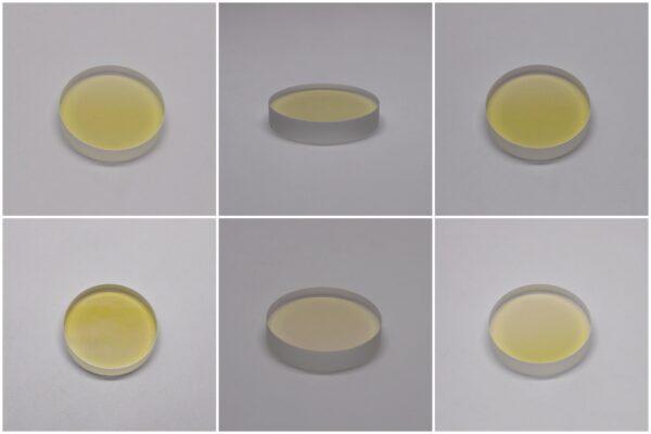 Optical JGS1 Quartz Glass Window with Single-Side AR Coating, 50mm Diameter