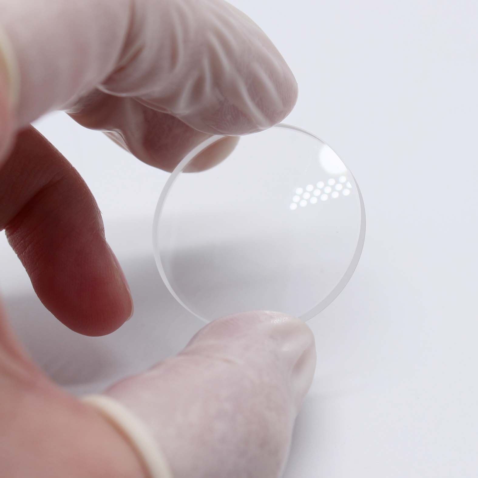 Precision plano-concave lens made from optical glass for laser and imaging applications