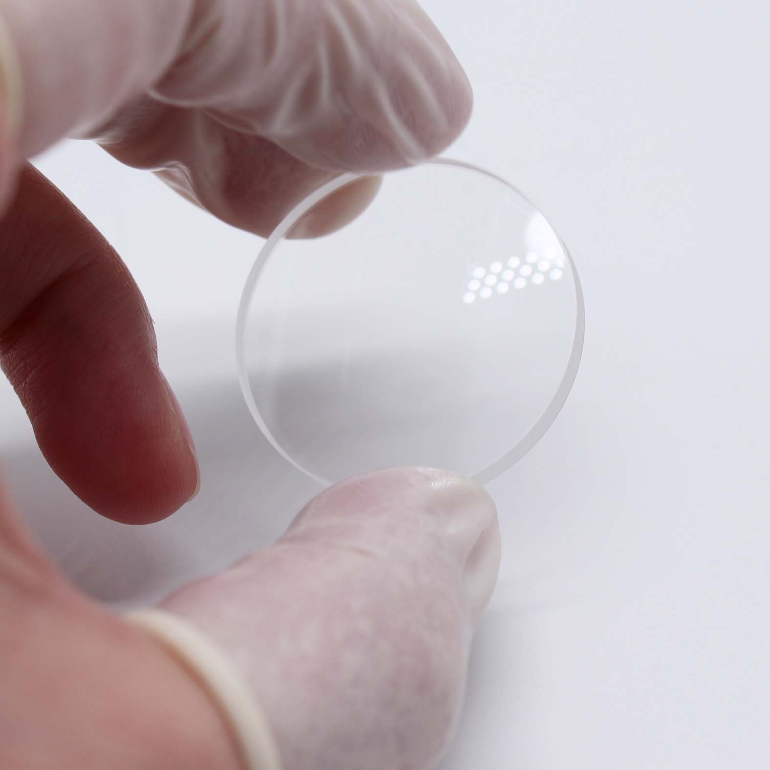 Precision plano-concave lens made from optical glass for laser and imaging applications