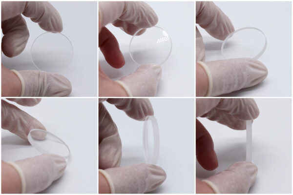 Precision plano-concave lens made from optical glass for laser and imaging applications