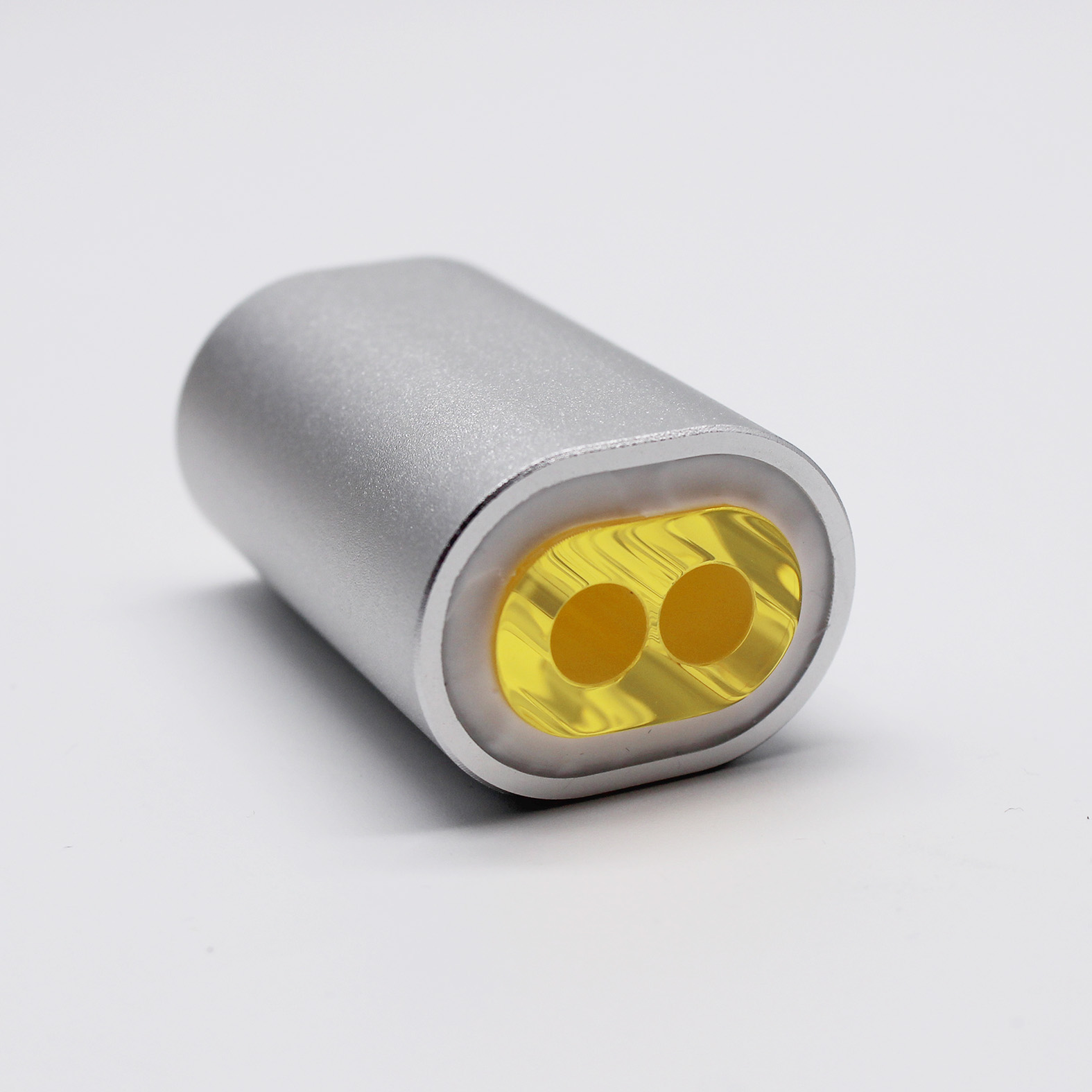 Samarium-doped quartz BaSO4 aluminium laser flow tube for high-power laser systems