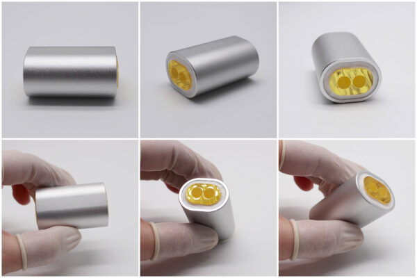 Samarium-doped quartz BaSO4 aluminium laser flow tube for high-power laser systems