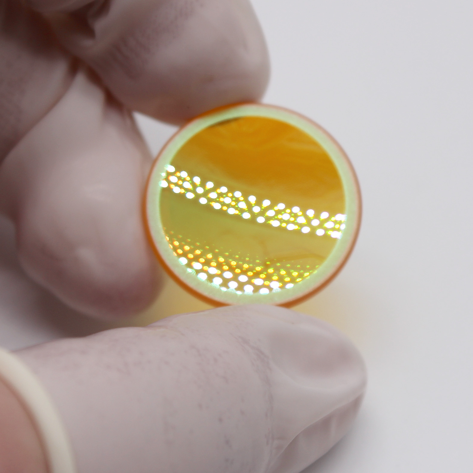 ZnSe plano convex lens for infrared and CO₂ laser applications