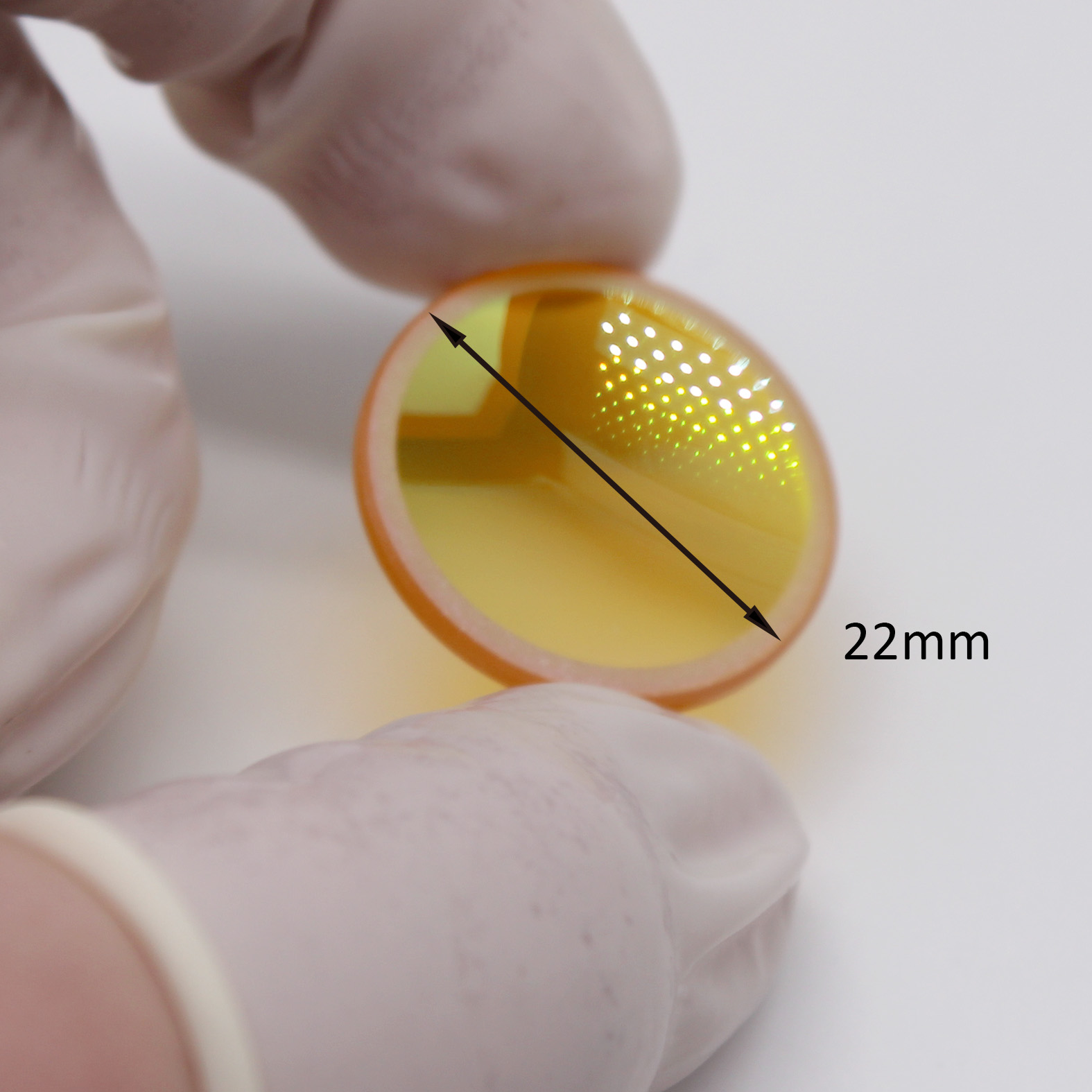 ZnSe plano convex lens for infrared and CO₂ laser applications