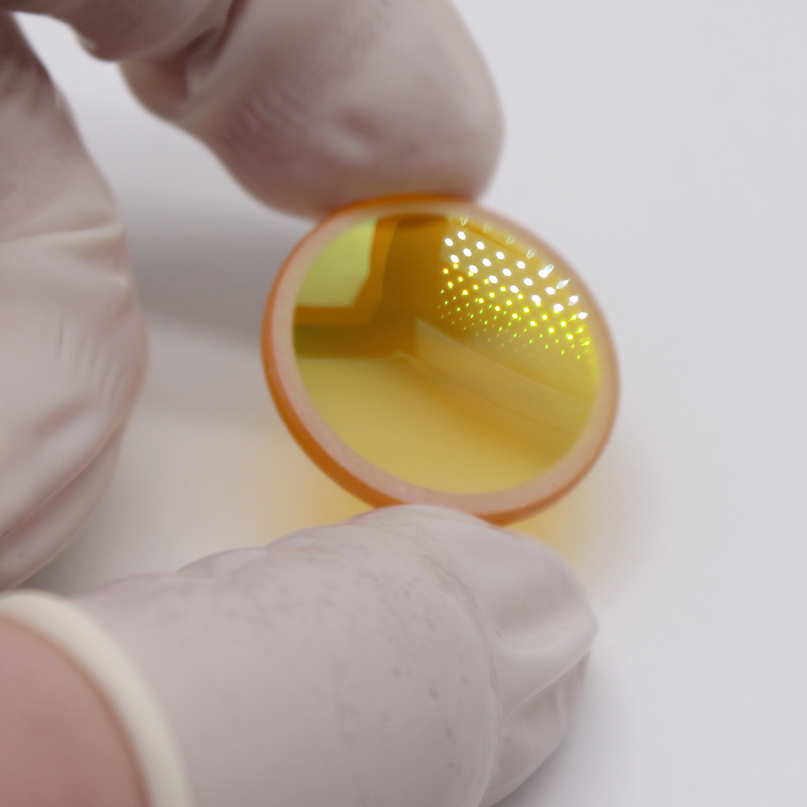 ZnSe plano convex lens for infrared and CO₂ laser applications