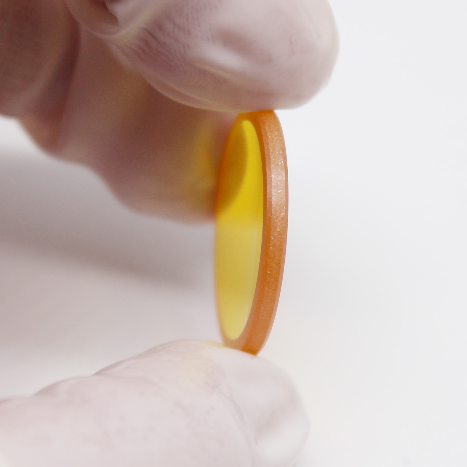 ZnSe plano convex lens for infrared and CO₂ laser applications
