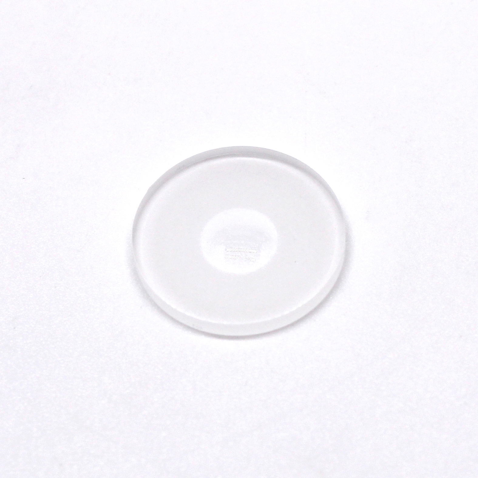 Custom machined quartz round block used in optical and semiconductor applications