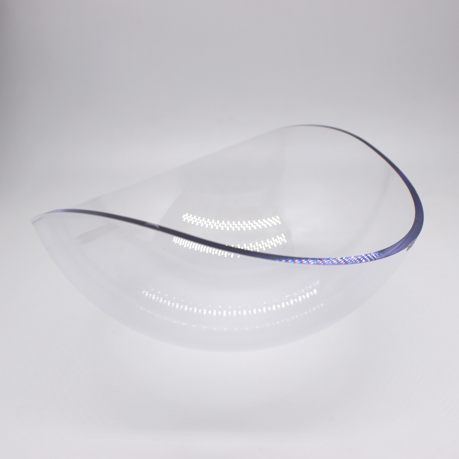special shaped explosion proof dome optical component for industrial and hazardous environments