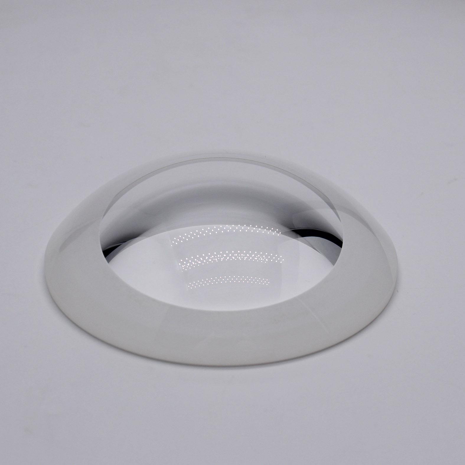 BK7 glass dome lens for optical imaging and protective camera systems
