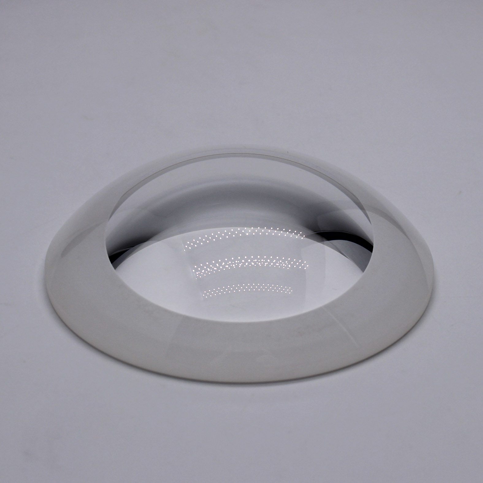 BK7 glass dome lens for optical imaging and protective camera systems