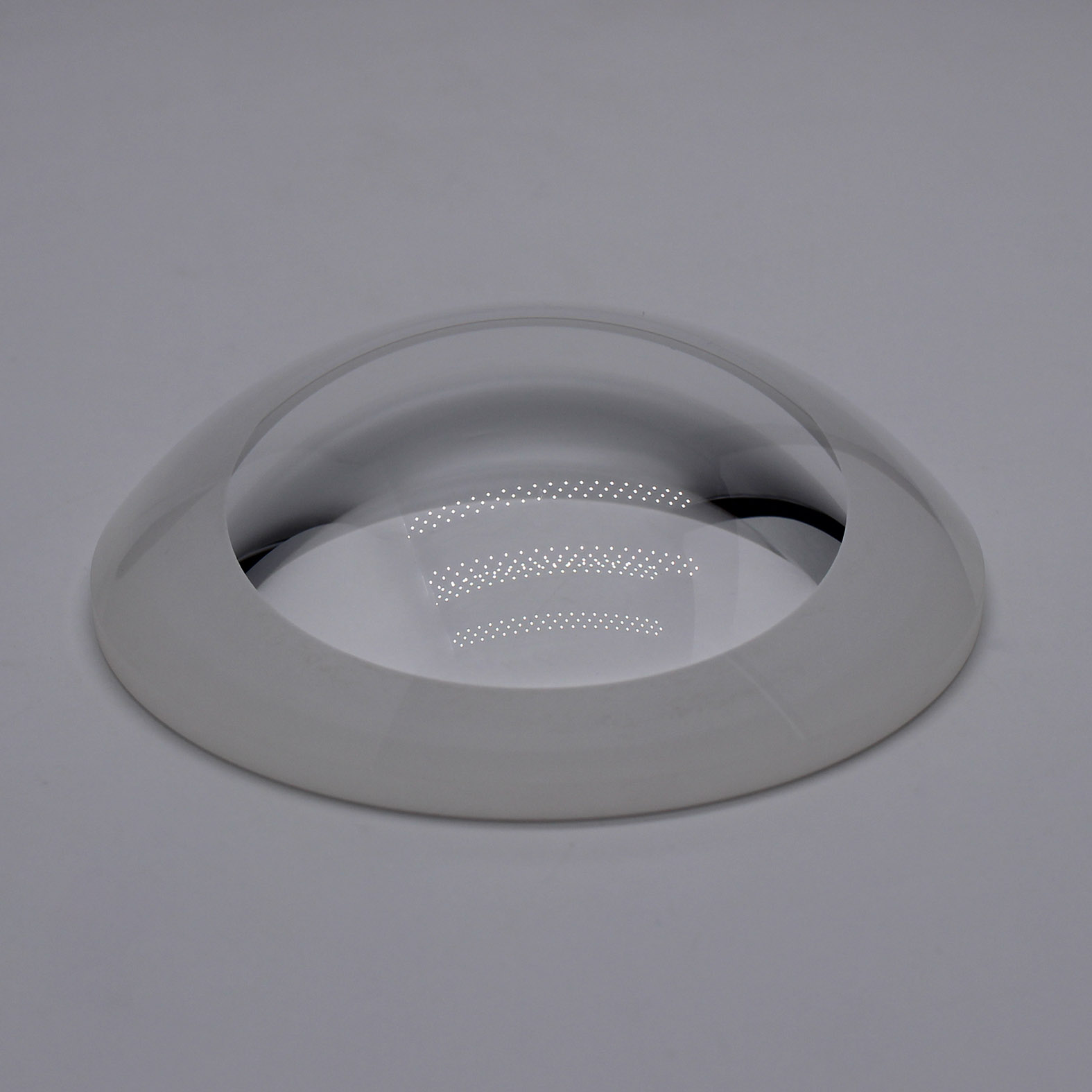 BK7 glass dome lens for optical imaging and protective camera systems