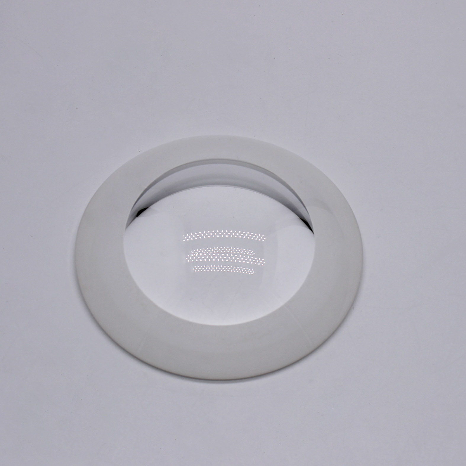 BK7 glass dome lens for optical imaging and protective camera systems