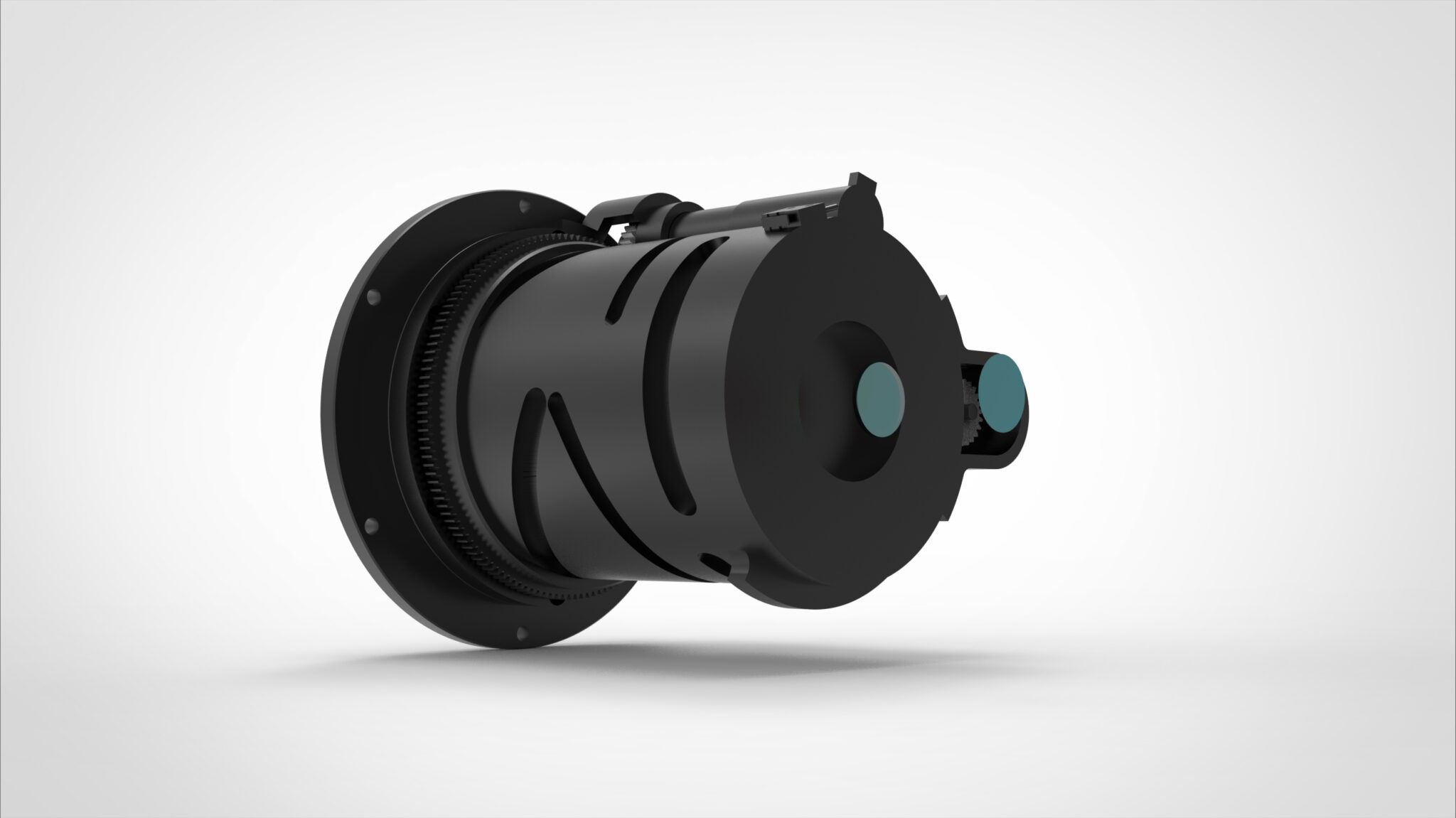 Athermal Continuous Zoom Optical Lens Assembly