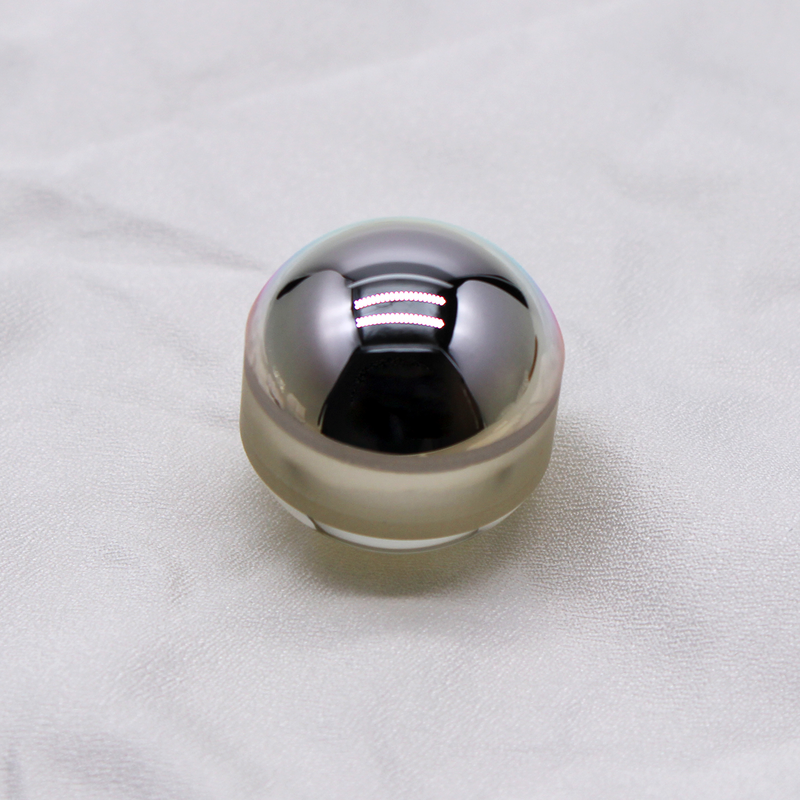 optical glass Cat’s Eye reflector made of H ZLaF90 material diameter 29mm with high index and stable retroreflection