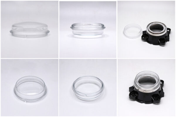 optical glass dome lens high precision transparent protective dome