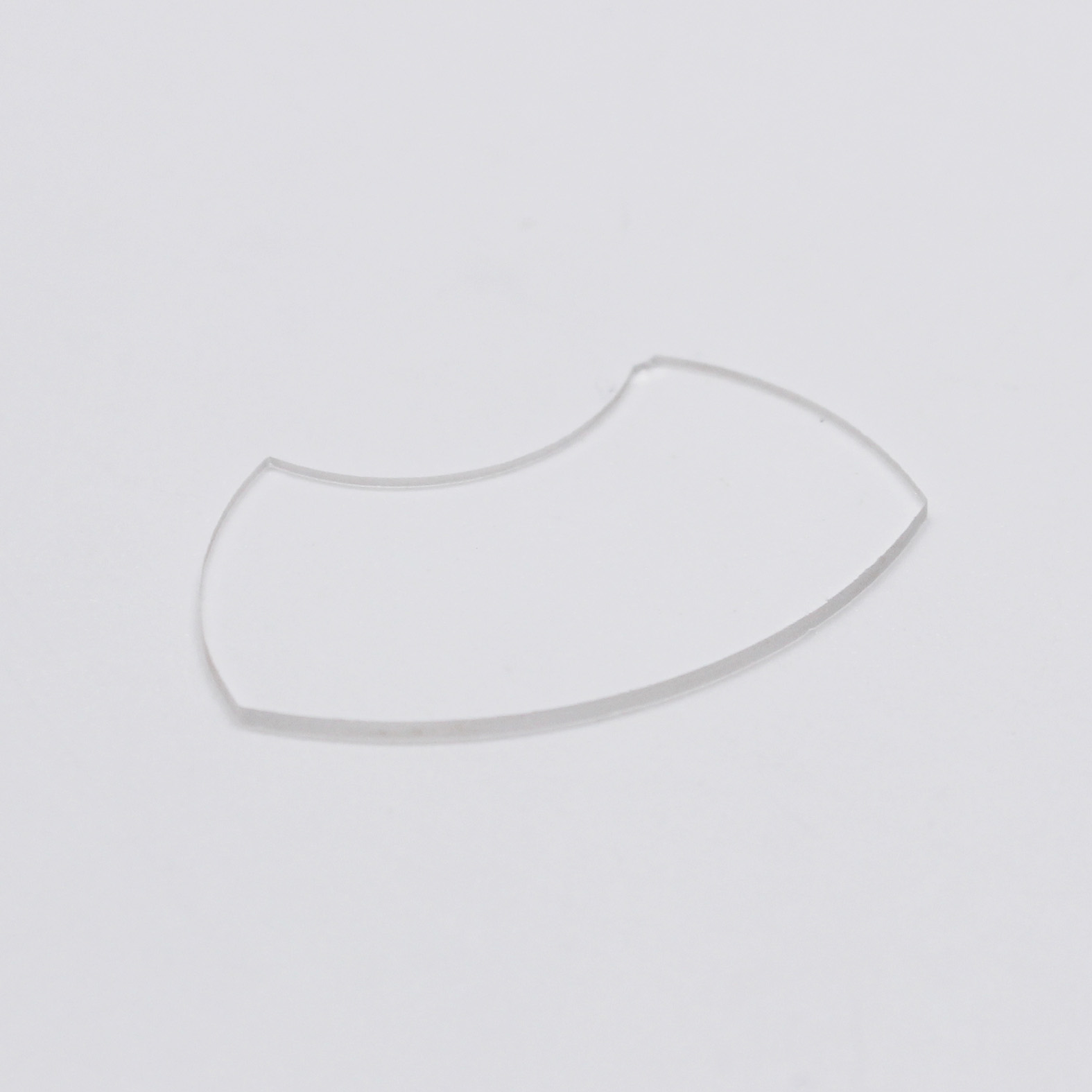 CaF2 special shaped optical window made of calcium fluoride for UV and infrared applications