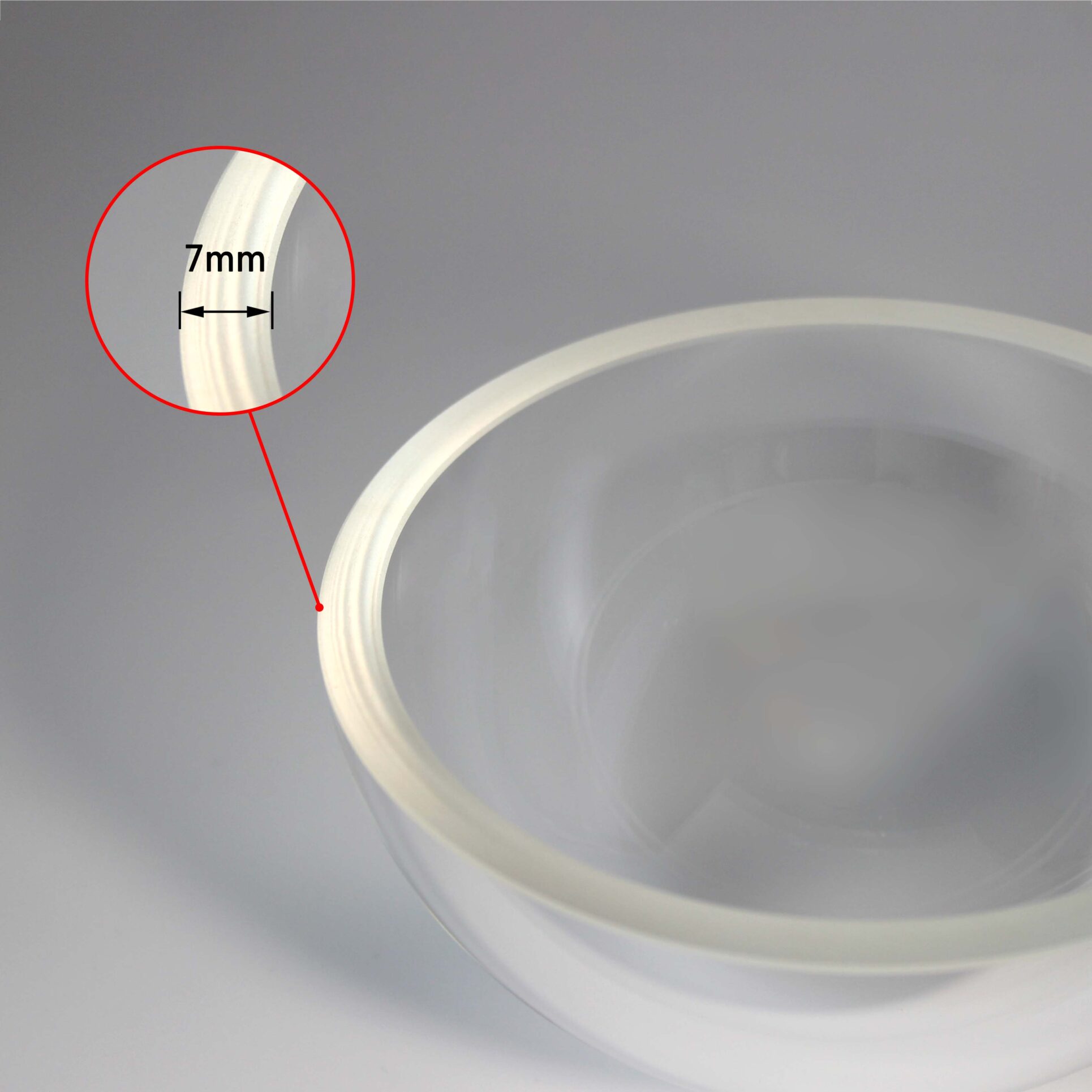 K9 optical glass dome for imaging and sensor protection systems