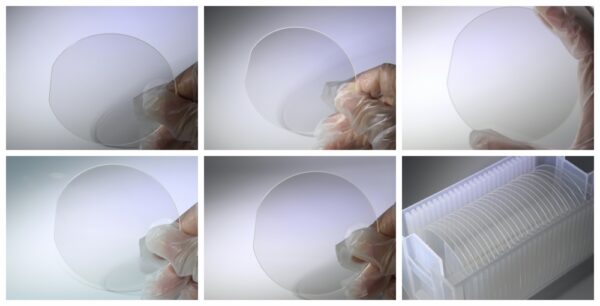 Optical grade LiNbO3 wafer with precision polished surface
