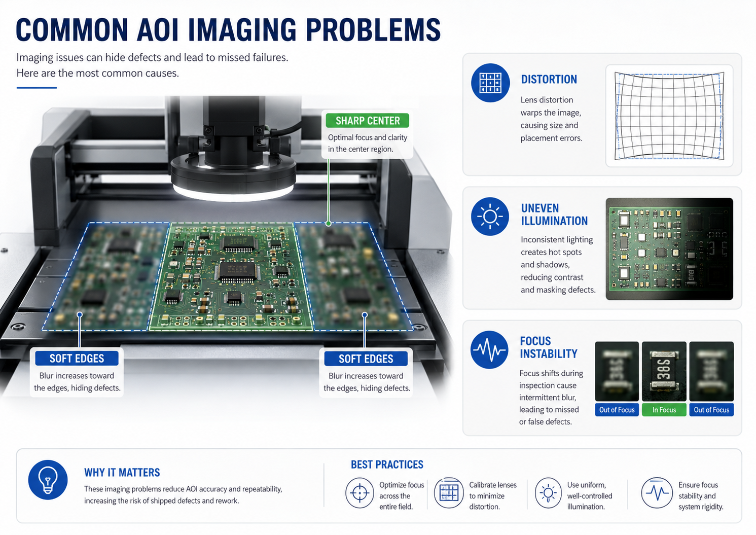 Why AOI Systems Miss Defects: Common Imaging Problems and Practical ...