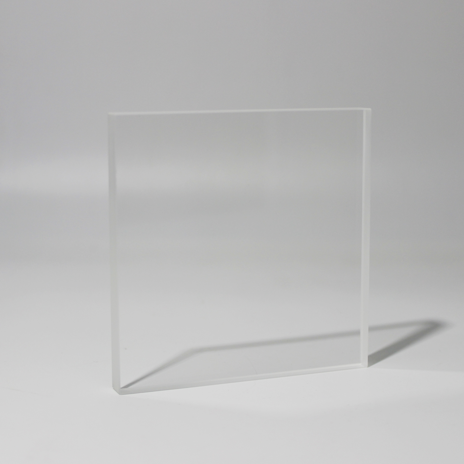 Square optical glass window for imaging and optical protection applications