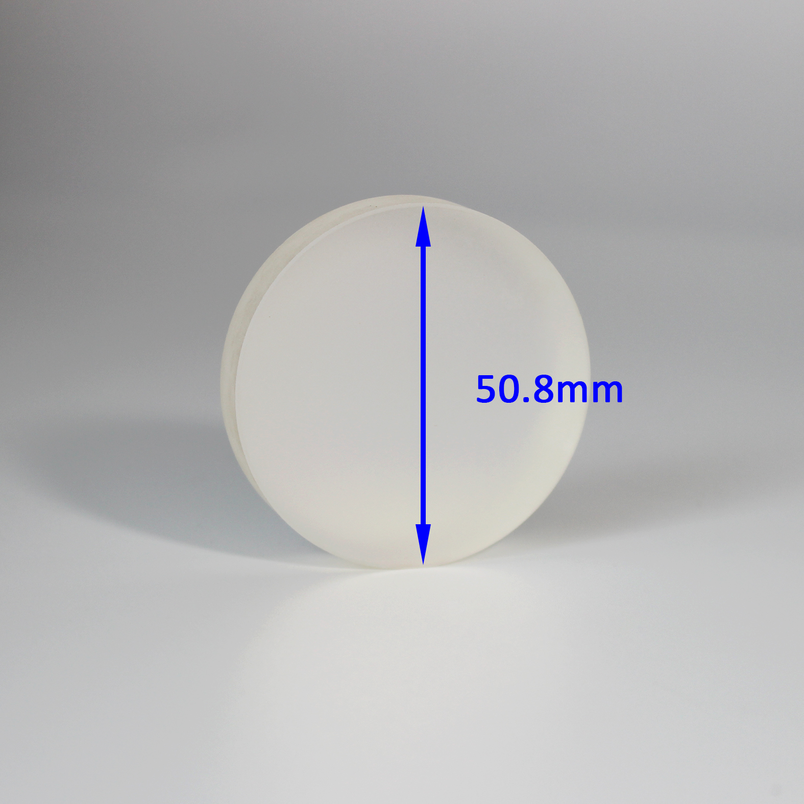 Plano concave mirror for precision optical systems