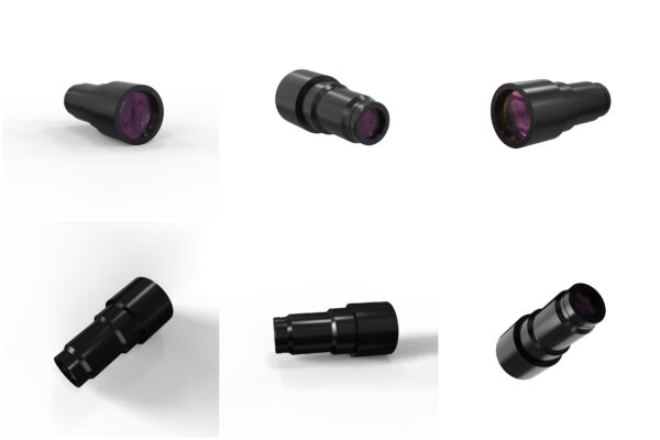 955-1100nm dual channel beam splitting imaging lens