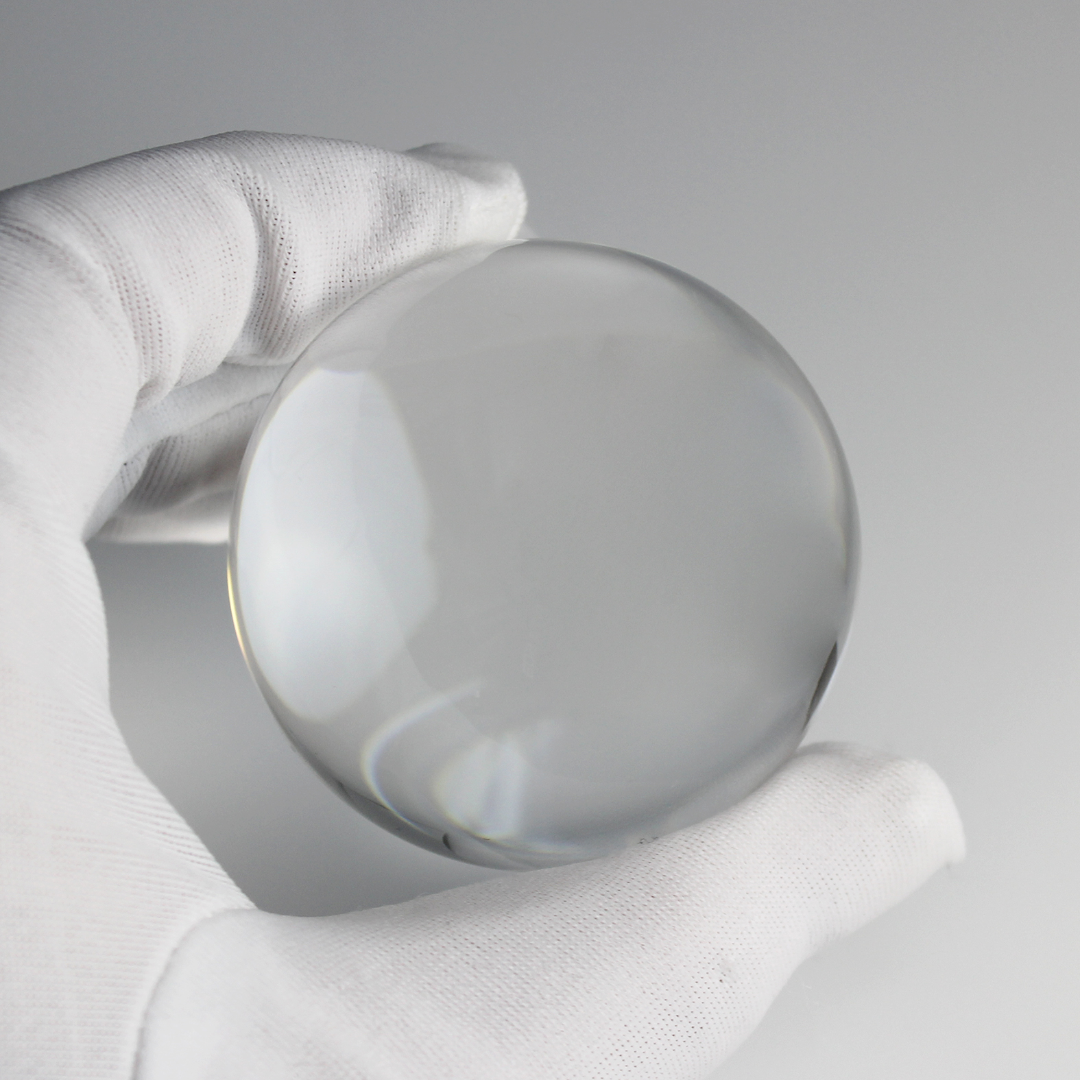 Glass ball lens for optical coupling applications