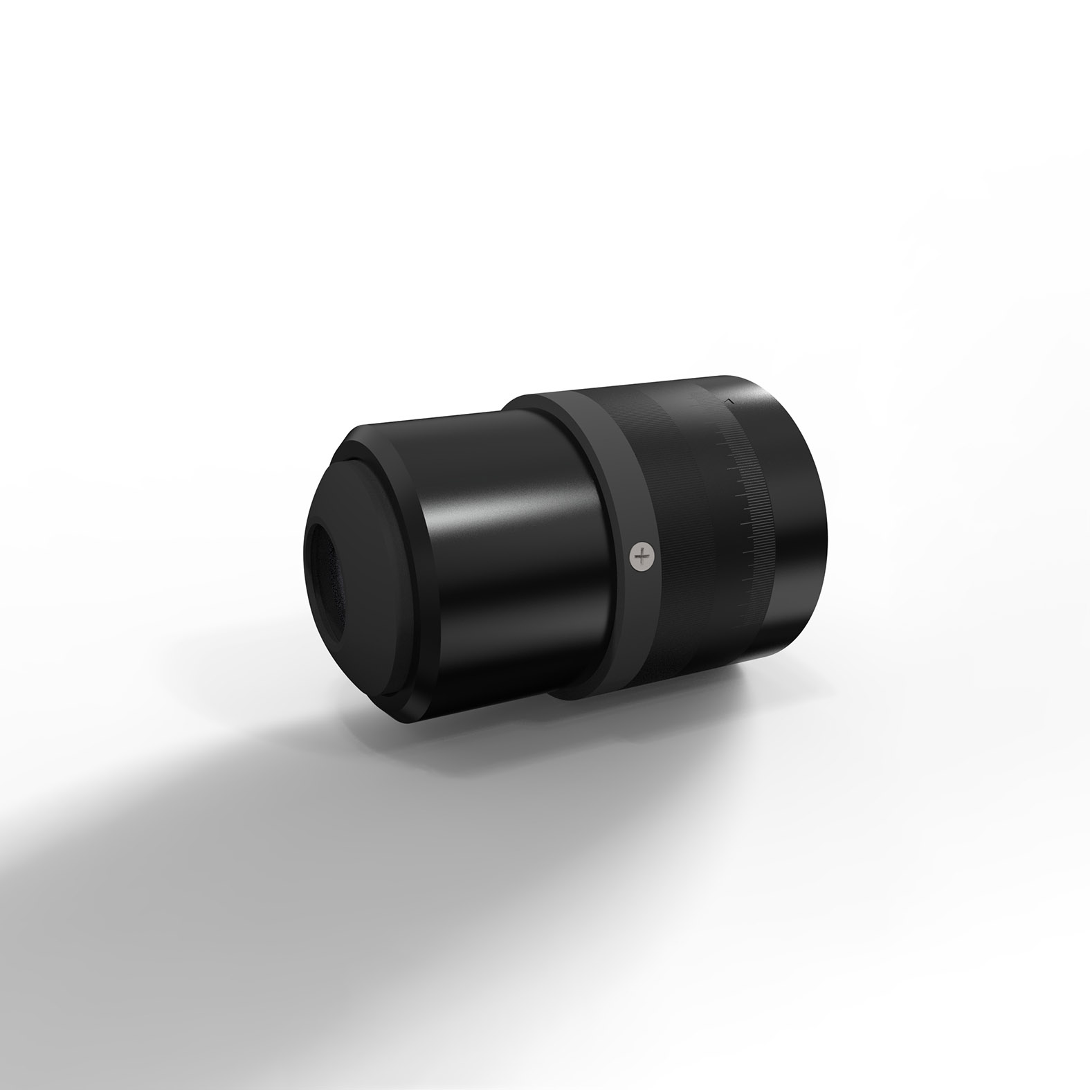 Precision collimating objective lens assembly