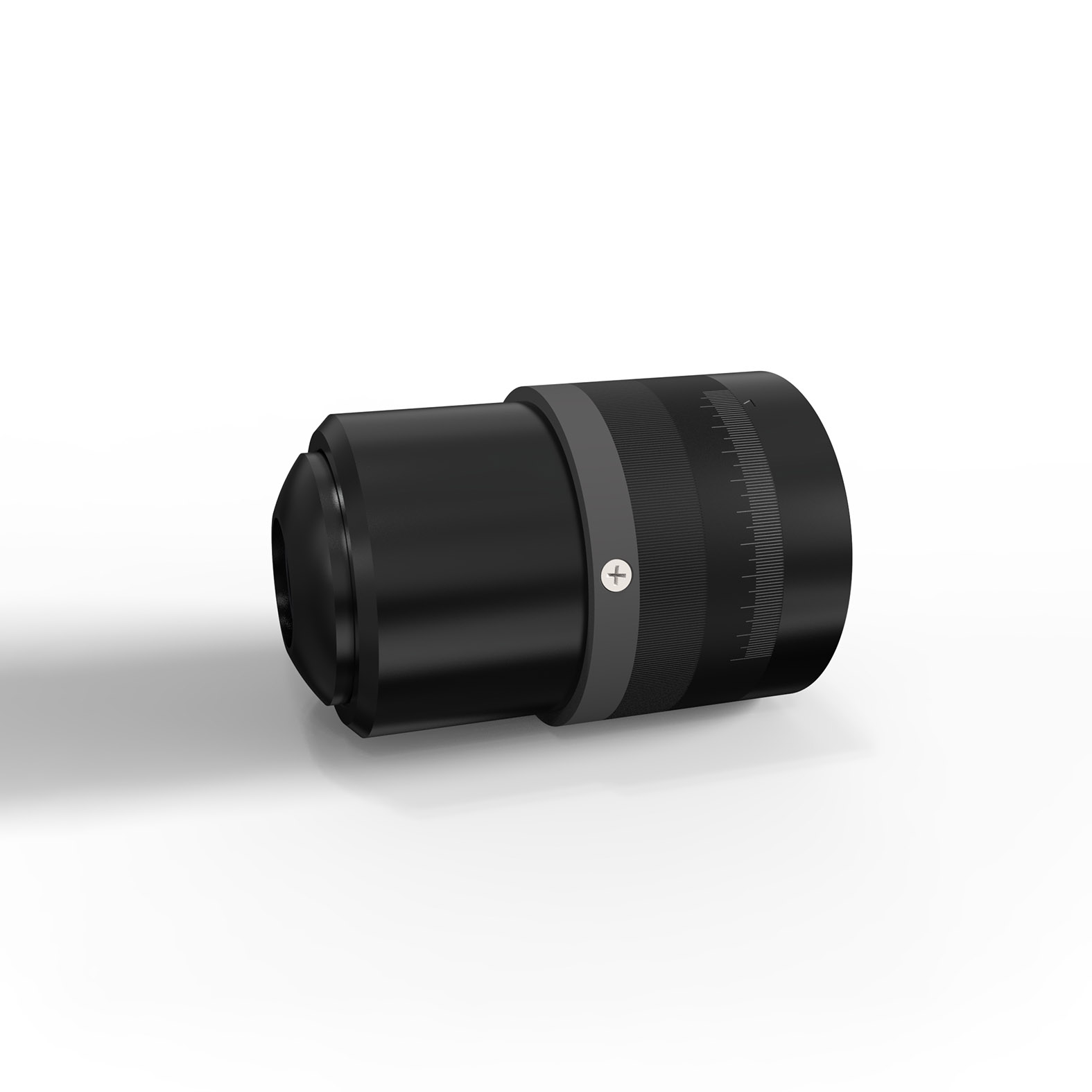 Precision collimating objective lens assembly