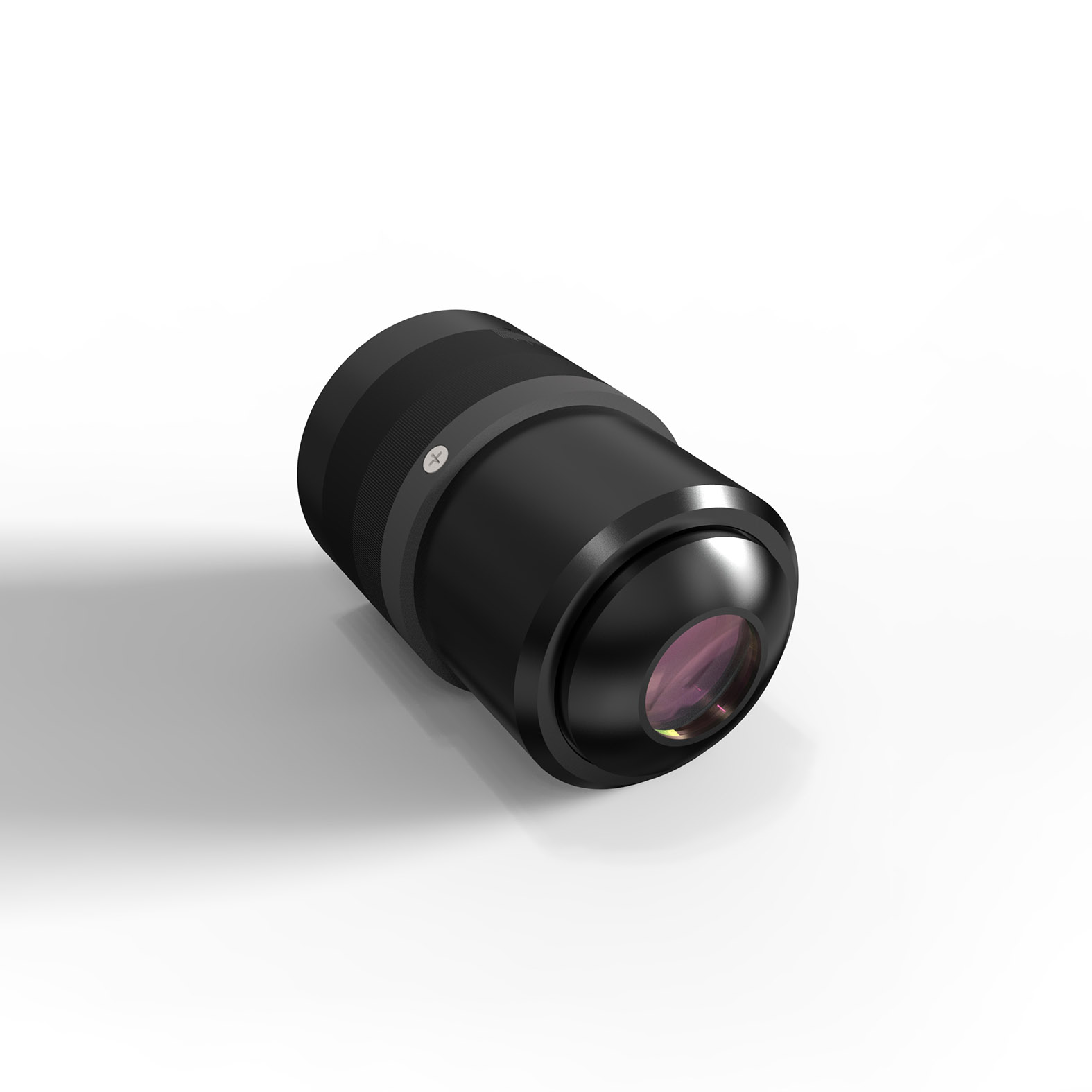 Precision collimating objective lens assembly