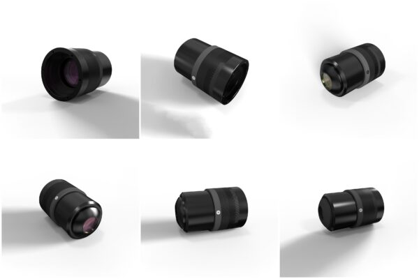 Precision collimating objective lens assembly