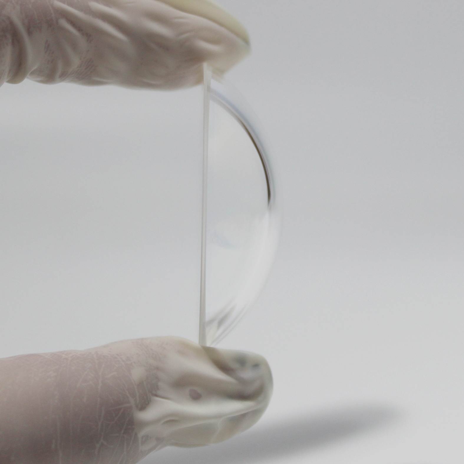 Glass dome with optical coating for imaging systems