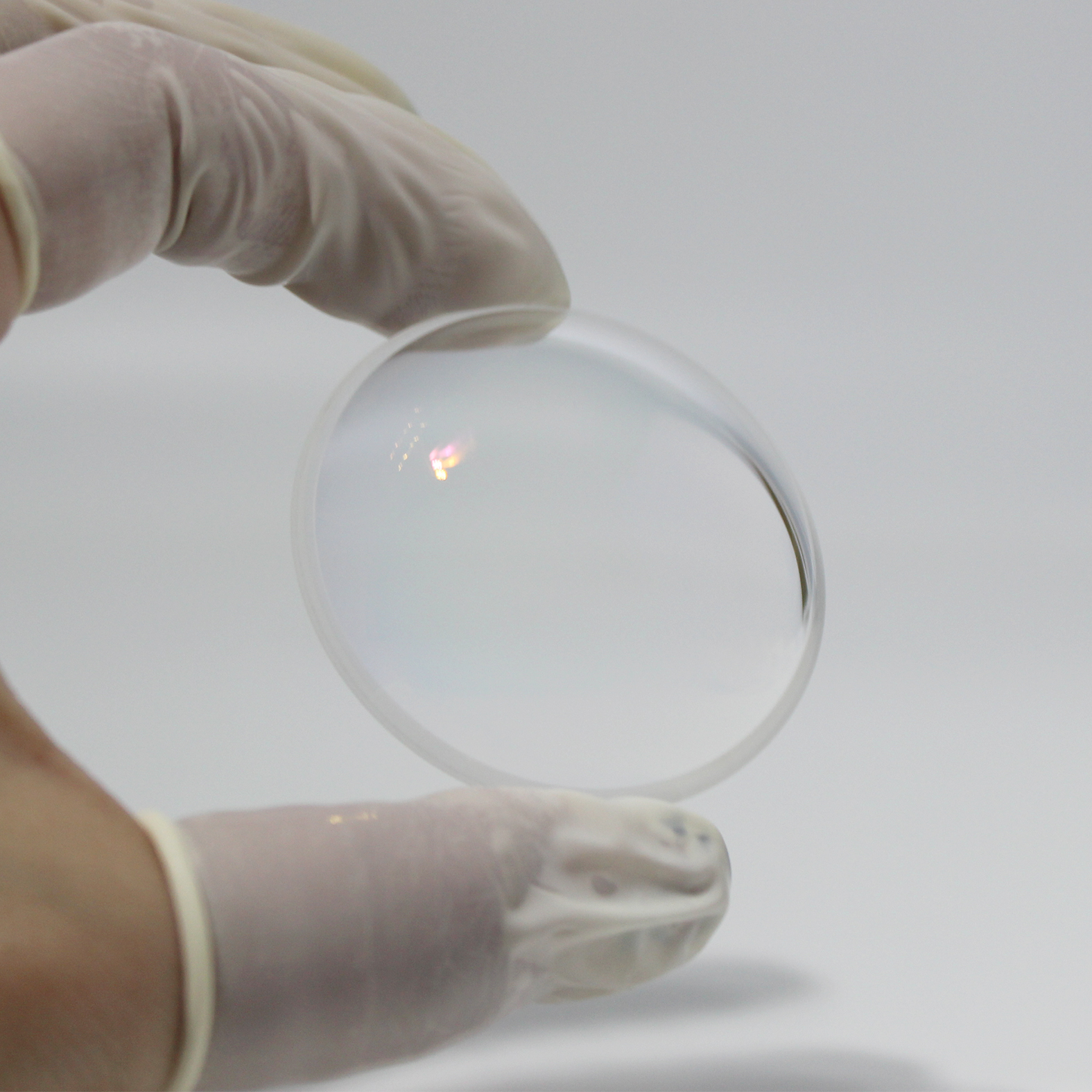 Glass dome with optical coating for imaging systems